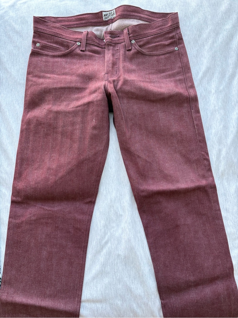 Never worn - Naked & Famous Denim jeans